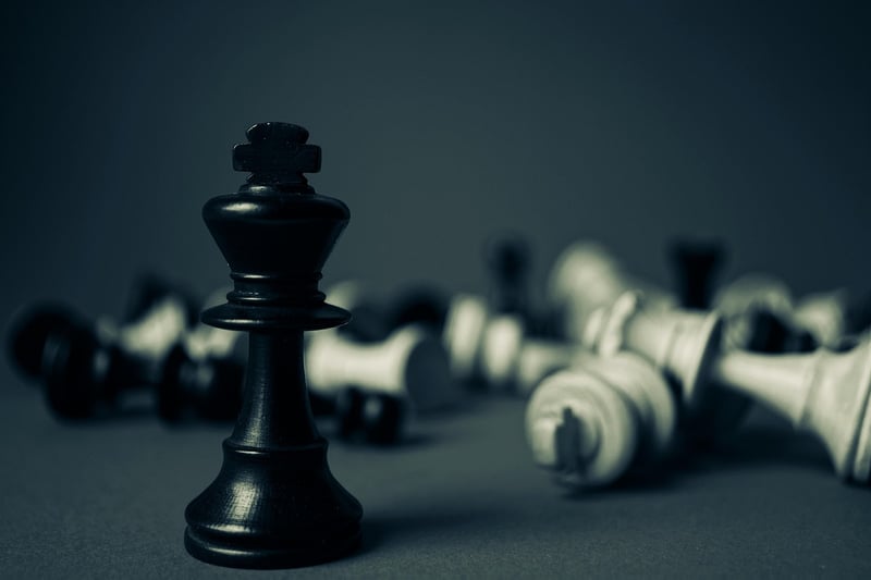 Chess pieces representing strategy and planning
